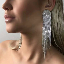 Load image into Gallery viewer, GLAM TASSEL EARRINGS